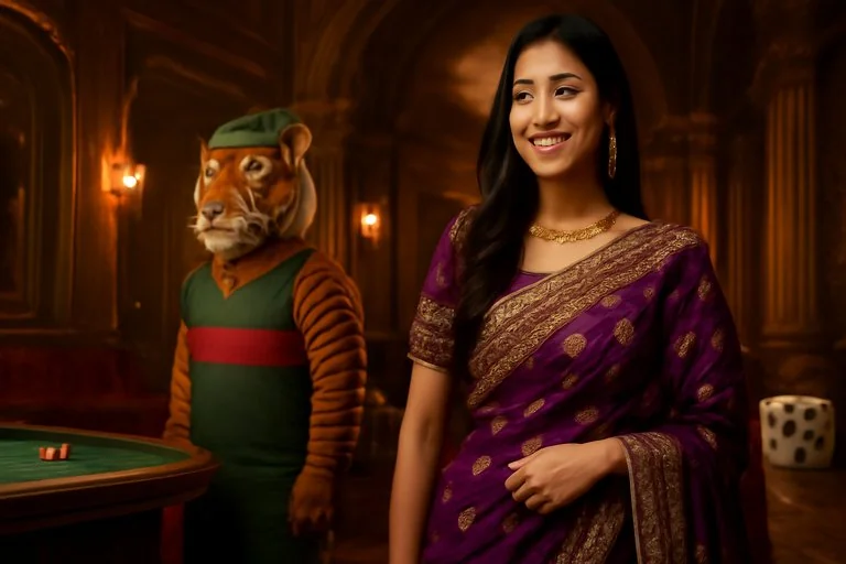 bd222 কুকুর ঘর থিমের কার্ড